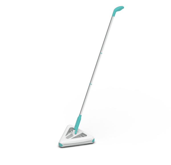 Rechargable cordless triangular floor sweeper